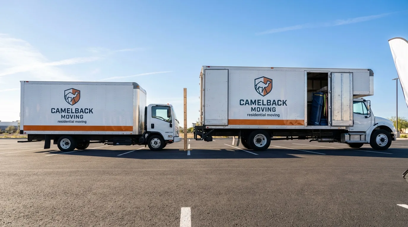 Moving truck size capacity guide in Great Barrington